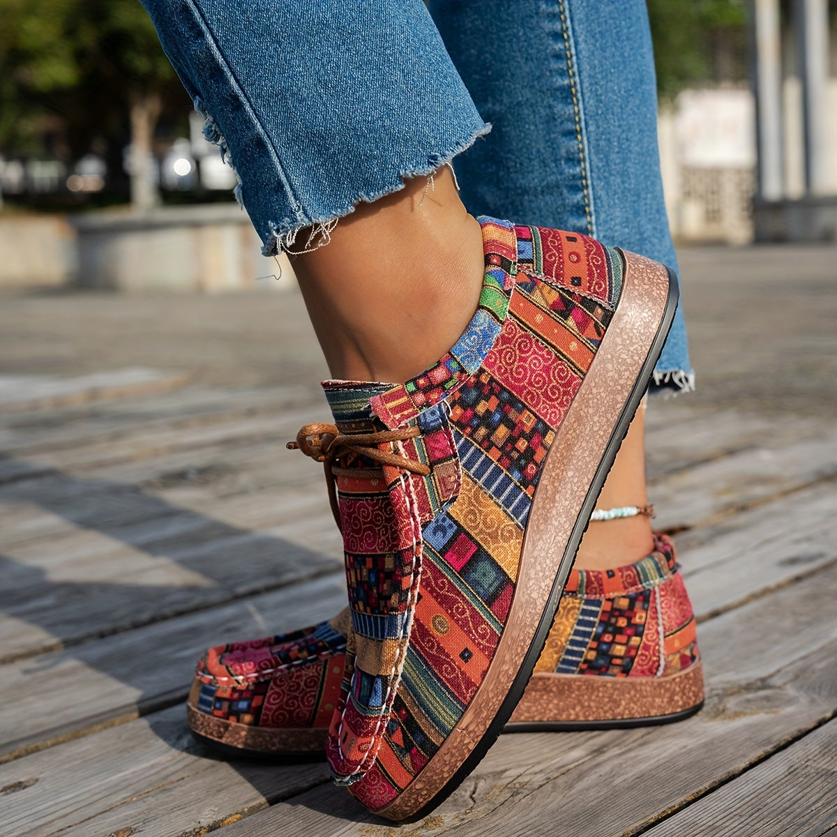 Vorano-Dublin™ | Colorful Retro Women's Shoes