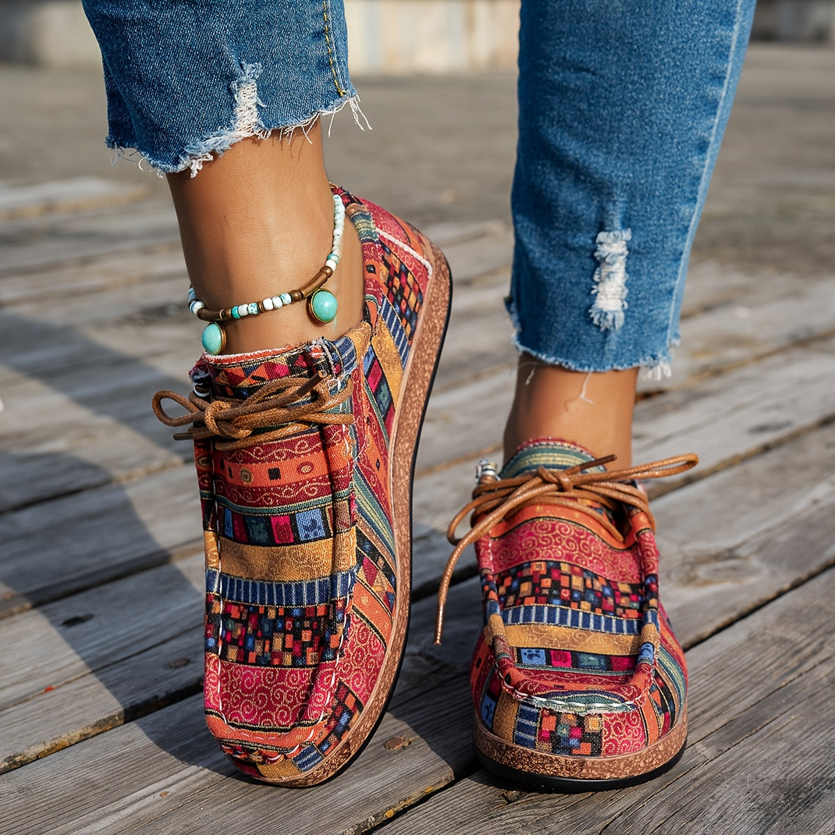 Vorano-Dublin™ | Colorful Retro Women's Shoes
