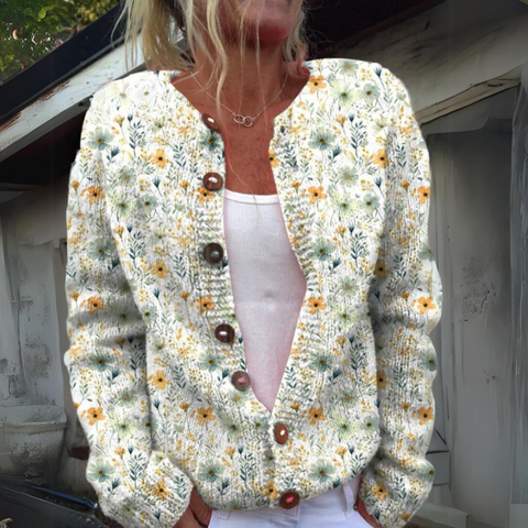 Vorano-Dublin™ | Vest with Floral Print