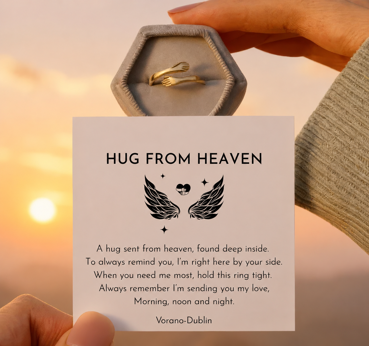 Vorano-Dublin Wrapped in Love - Hug Ring