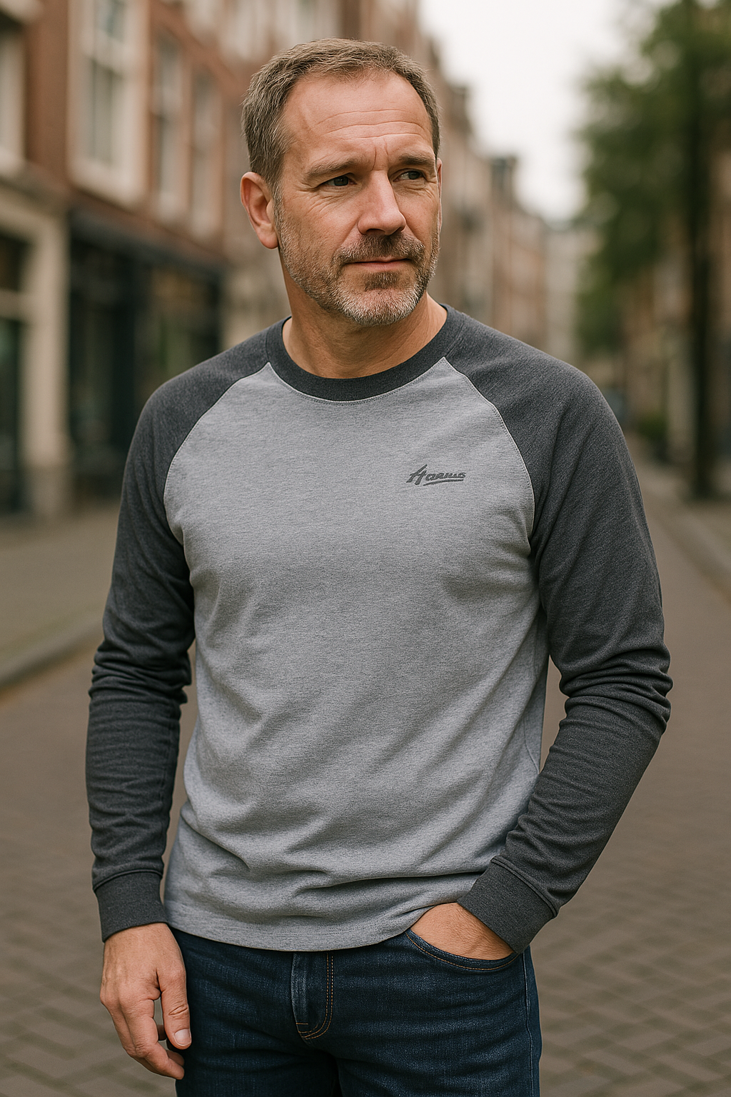 Vorano-Dublin™ | Sporty Long Sleeve Shirt