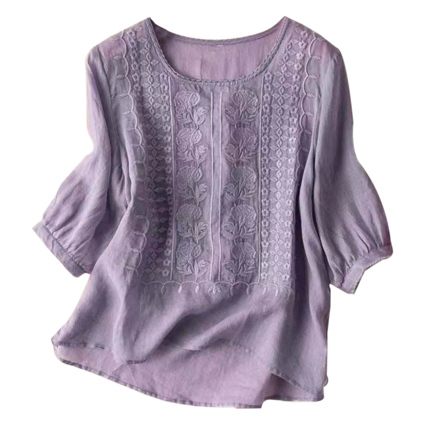 Vorano-Dublin™ | Summer Cotton Women's Blouse