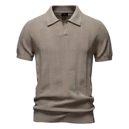 Vorano-Dublin™ | Stylish Striped Polo