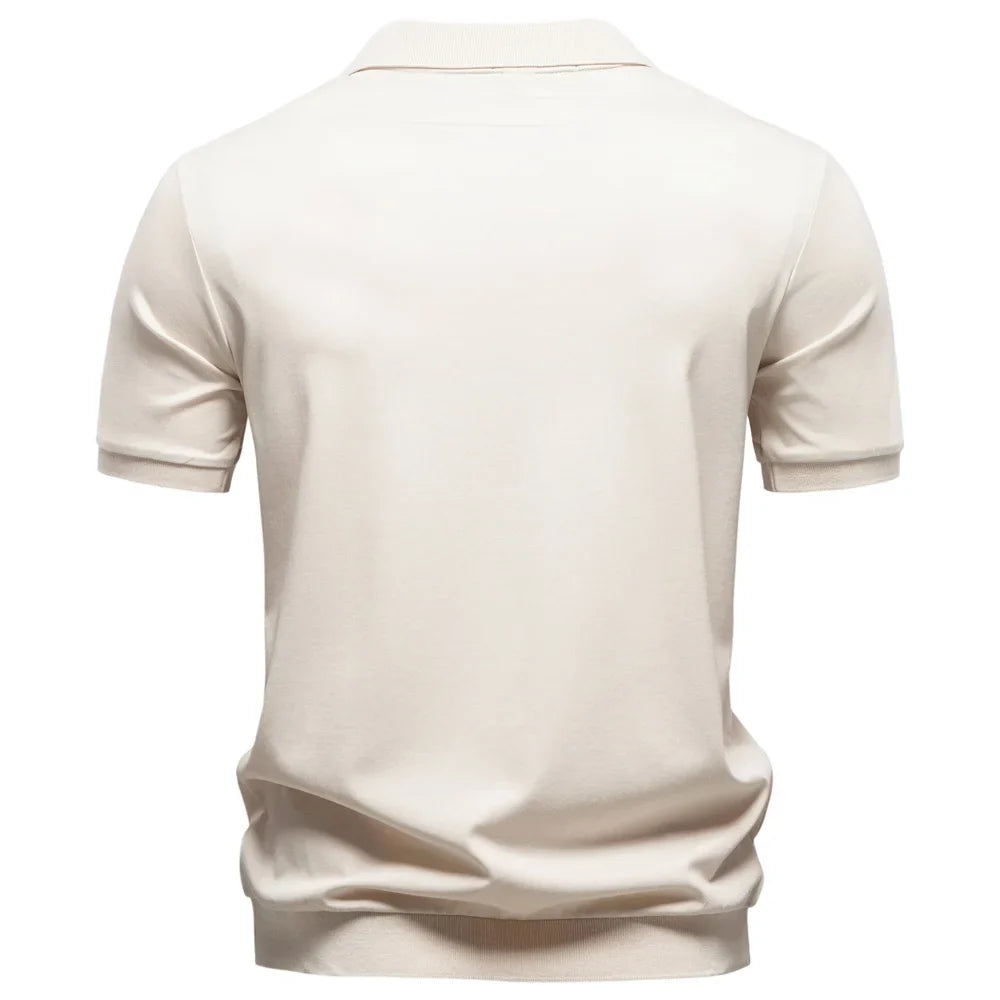 Vorano-Dublin™ | Breathable Polo Shirt with V-Neck