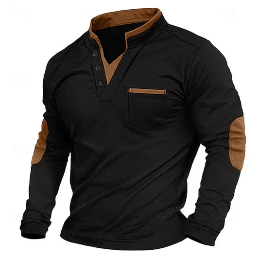 Vorano-Dublin™ | Men's V-Neck Sweatshirt