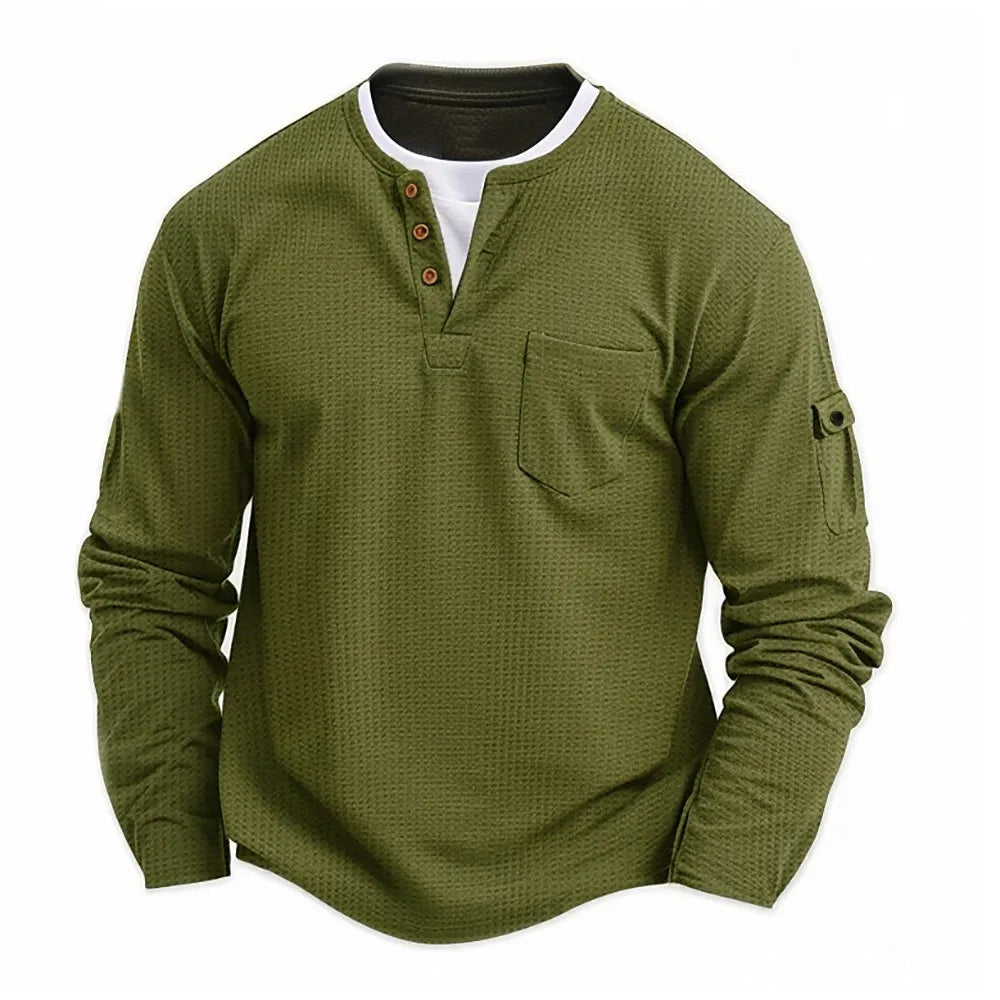 Vorano-Dublin™ | Chic Long-Sleeve Winter Shirt