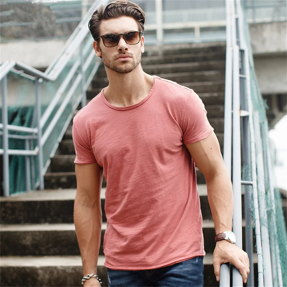 Vorano-Dublin™ | Summer Shirt with Round Neck