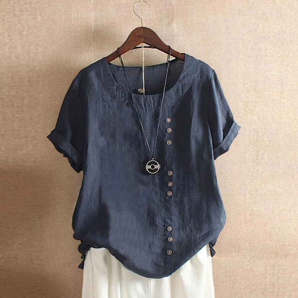 Vorano-Dublin™ | Airy and Comfortable Cotton Women's Blouse