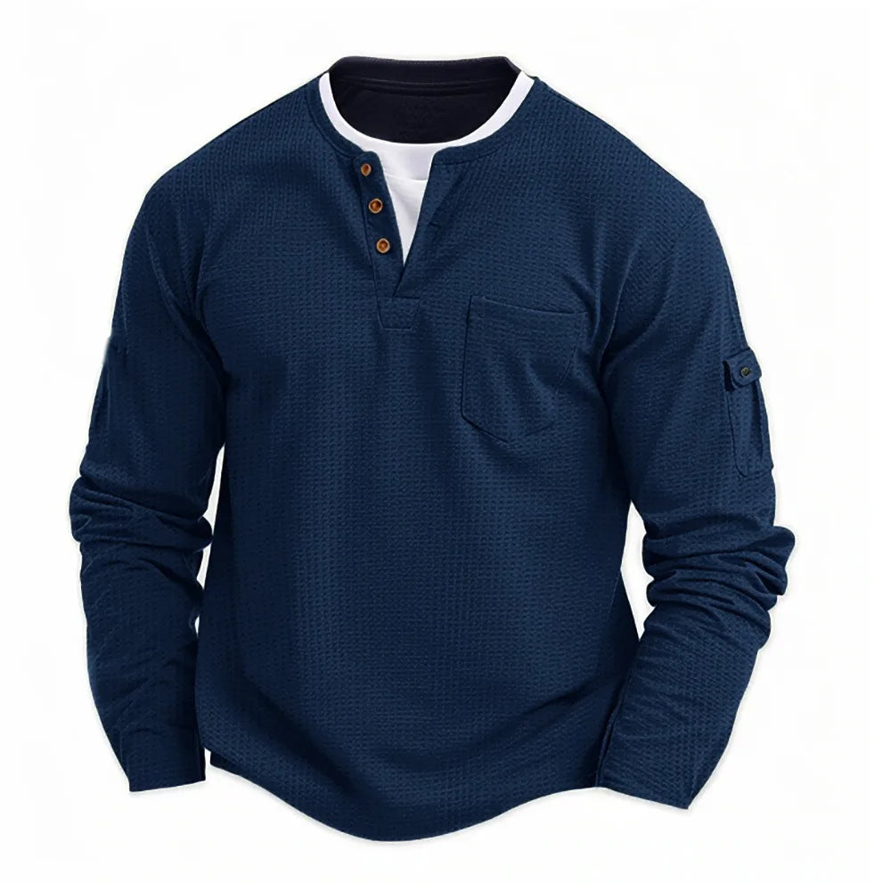 Vorano-Dublin™ | Chic Long-Sleeve Winter Shirt