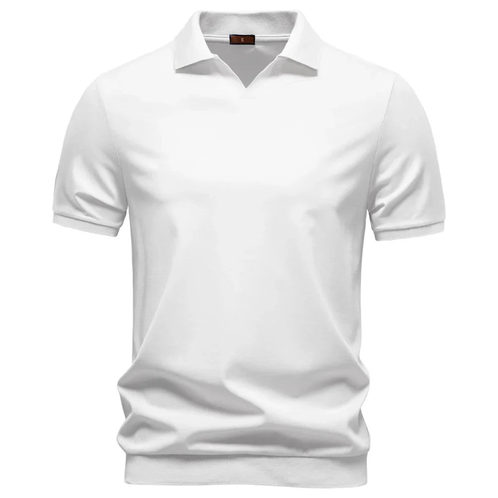 Vorano-Dublin™ | Breathable Polo Shirt with V-Neck