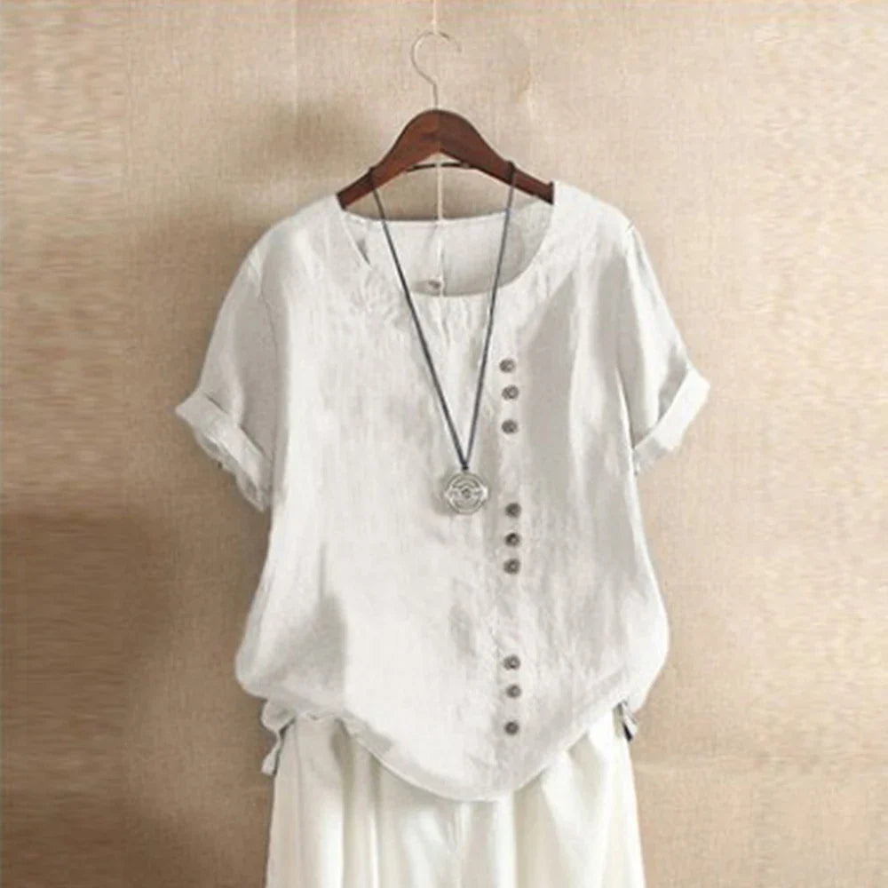 Vorano-Dublin™ | Airy and Comfortable Cotton Women's Blouse