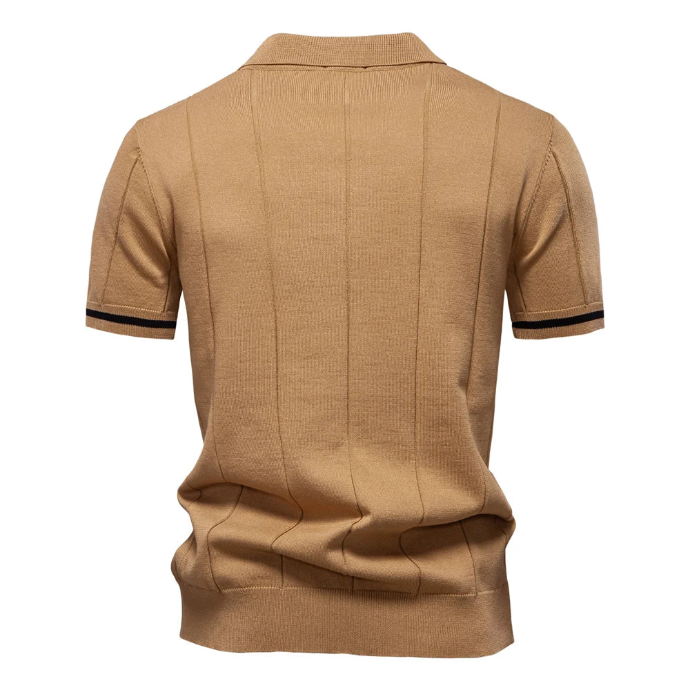 Vorano-Dublin™ | Men's Polo Shirt with Zipper