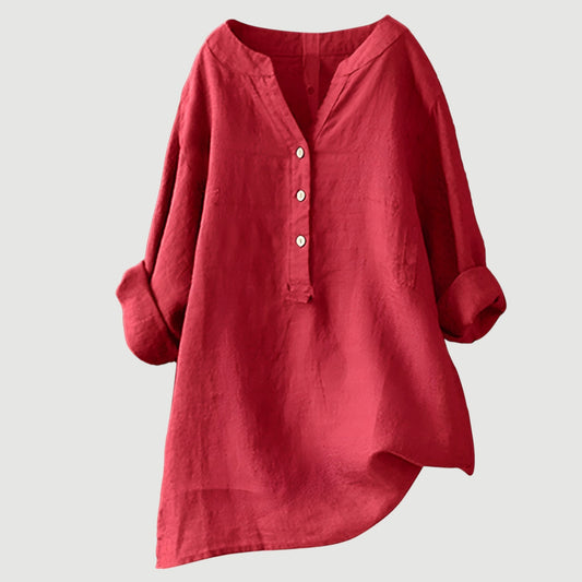 Vorano-Dublin™ | Airy and Comfortable Linen Women's Blouse