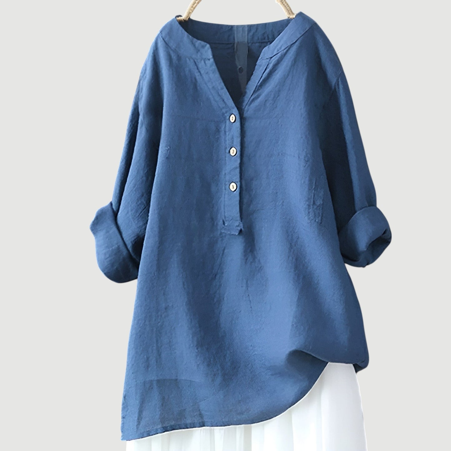 Vorano-Dublin™ | Airy and Comfortable Linen Women's Blouse
